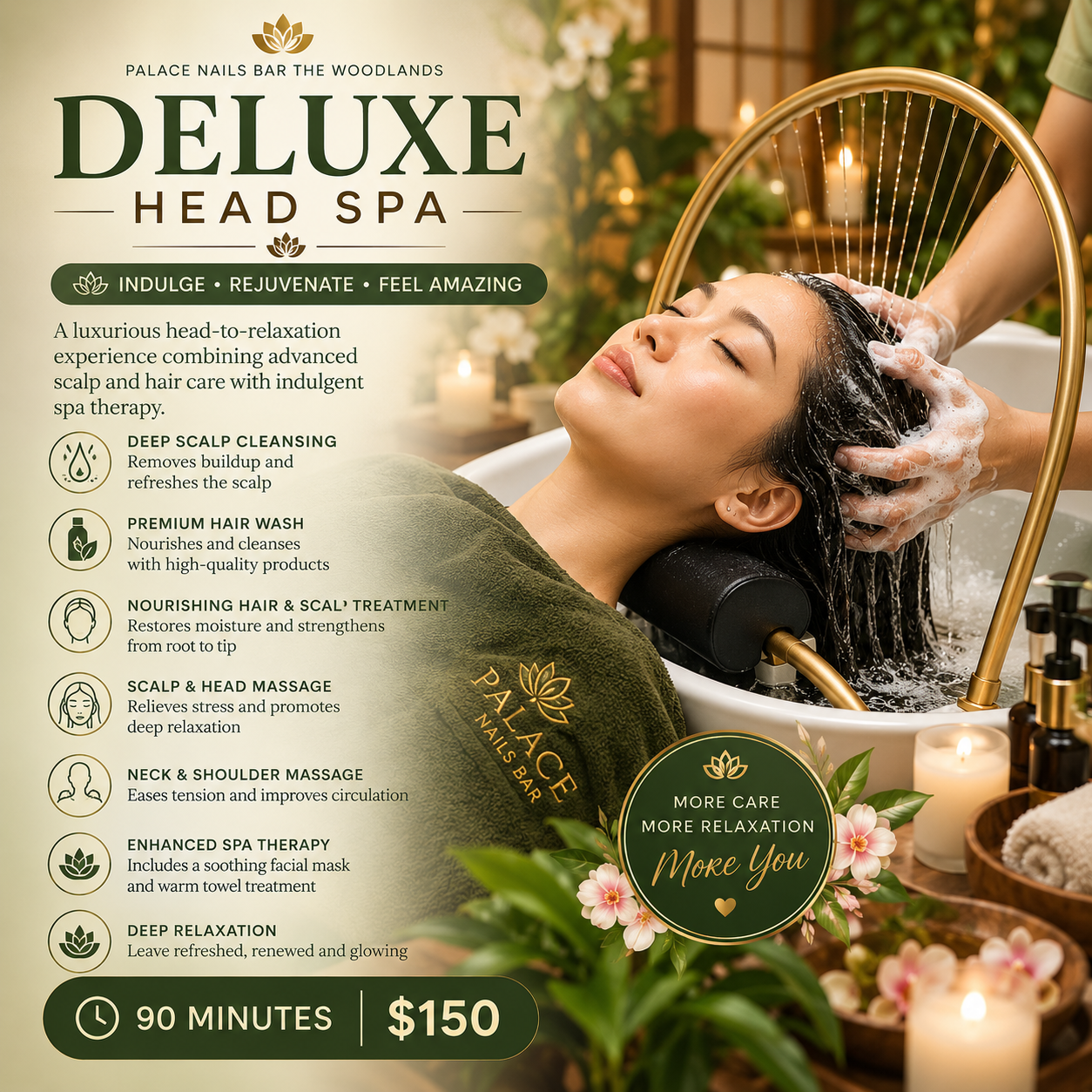 ๐ธ DELUXE HEAD SPA