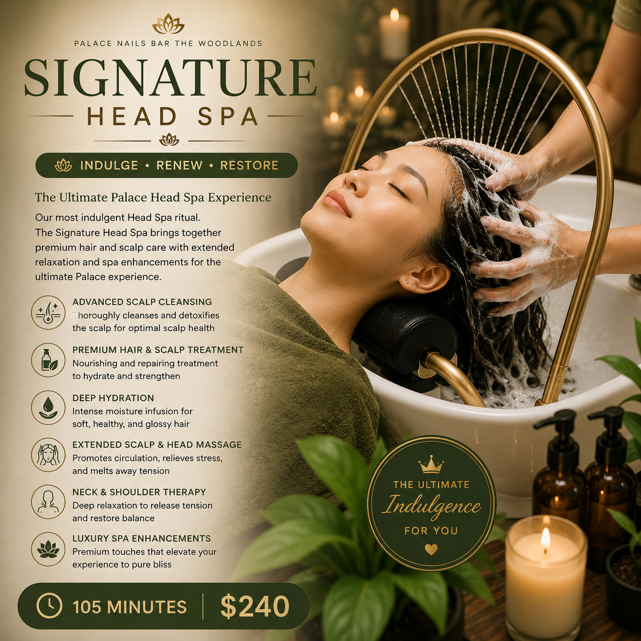 ๐ SIGNATURE HEAD SPA